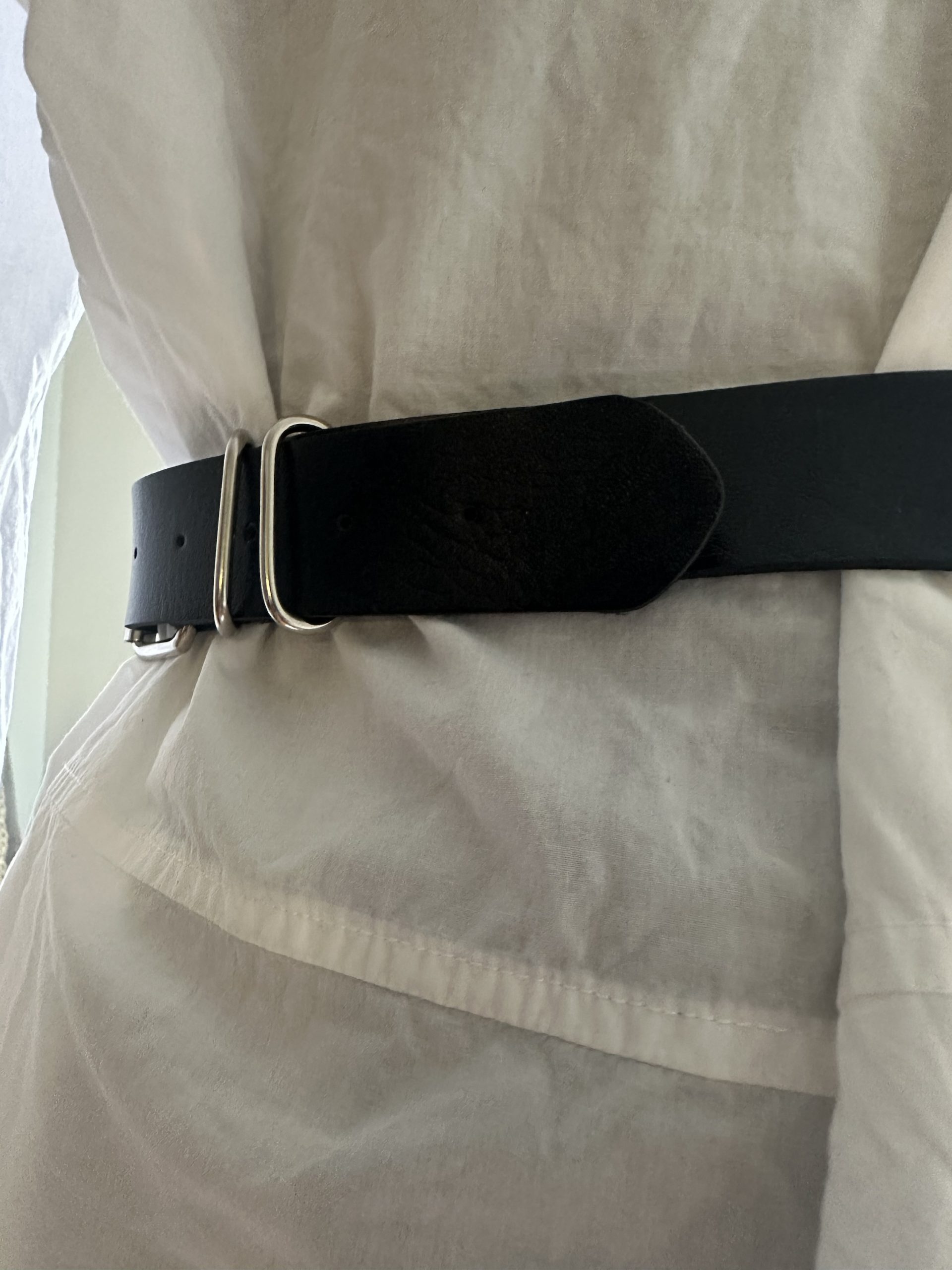 Y2K Layered Vegan Leather Belt, Punk and Gothic Adjustable Strap - Image 11